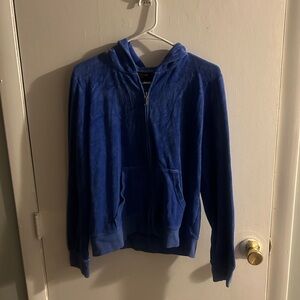 Vintage Juicy Couture Velour Zip-Up Hoodie